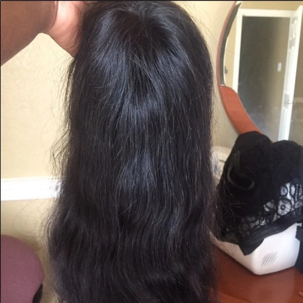 100% Human Hair Wig 18”